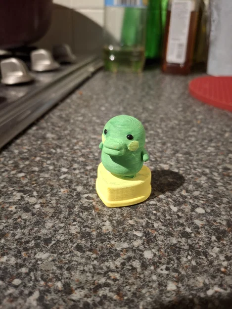 Mô hình Kuchipatchi từ Tamagotchi - Phụ kiện trang trí in 3D siêu cute - Image 2