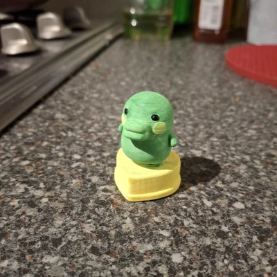 Mô hình Kuchipatchi từ Tamagotchi - Phụ kiện trang trí in 3D siêu cute