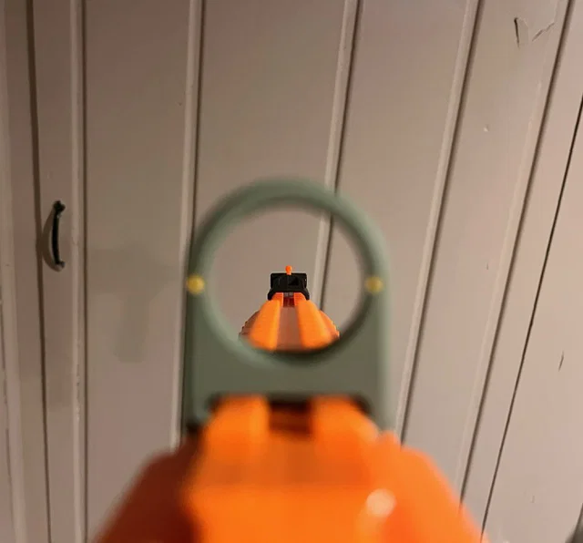 Thước ngắm Ghost Ring kèm tấm che mỏng - Ngàm Picatinny - Image 3