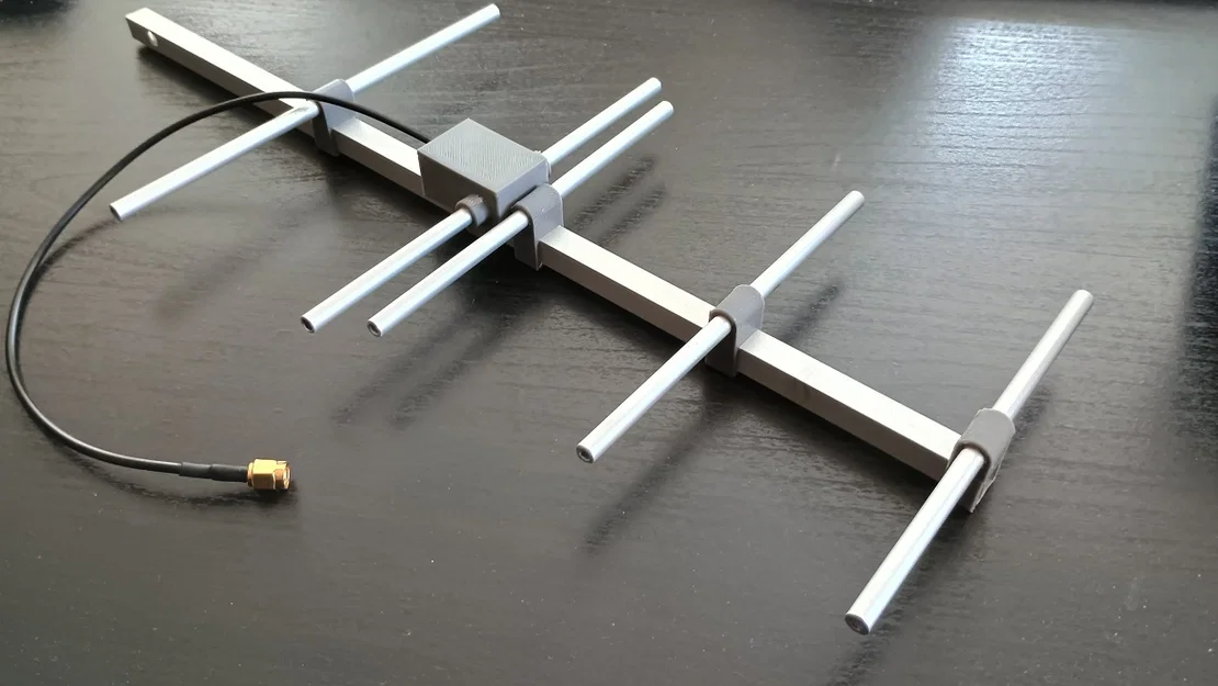 Bộ kẹp linh kiện ăng-ten Yagi (Yagi element mounts) - Image 5