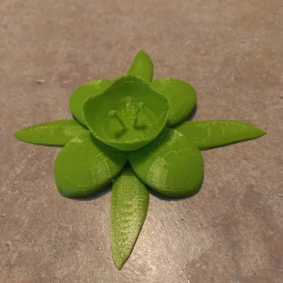 Mô hình 3D hoa xuân (Spring Flower) tinh tế trang trí