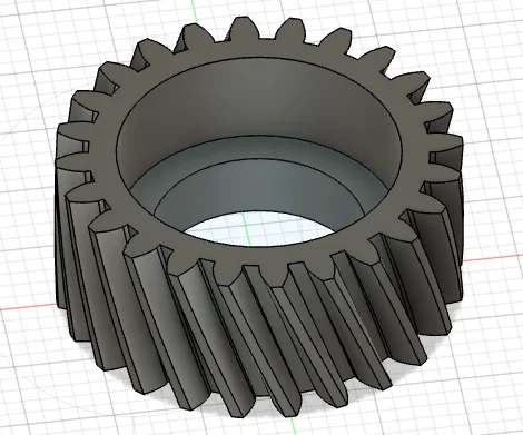 Bánh răng dẫn vải (Feed dog gear) cho máy may Singer 518 - Part 383273 - Image 1