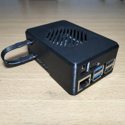 Vỏ Raspberry Pi 5 hỗ trợ nâng cấp bo mạch mở rộng nguồn 52Pi PD