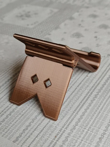 Giá đỡ điện thoại có bản lề (in nguyên khối, không cần support) - Image 7