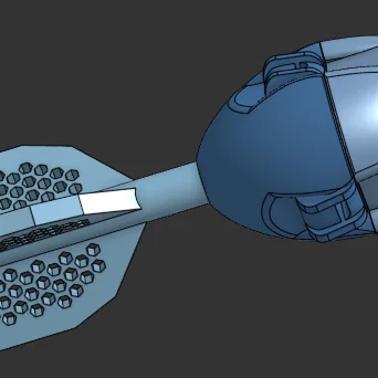 Mô hình bóng bầu dục có còi in 3D (Đang phát triển)