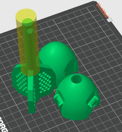 Mô hình bóng bầu dục có còi in 3D (Đang phát triển) - Image 2