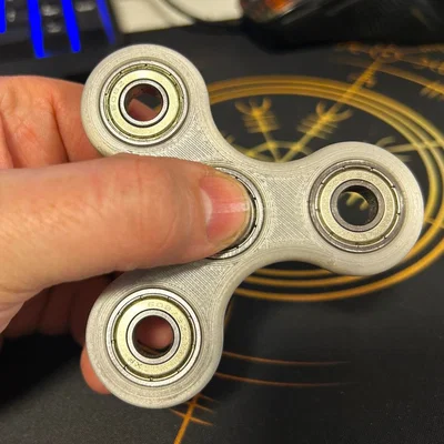 Fidget Spinner - Mô hình đồ chơi xoay xả stress cho máy in 3D
