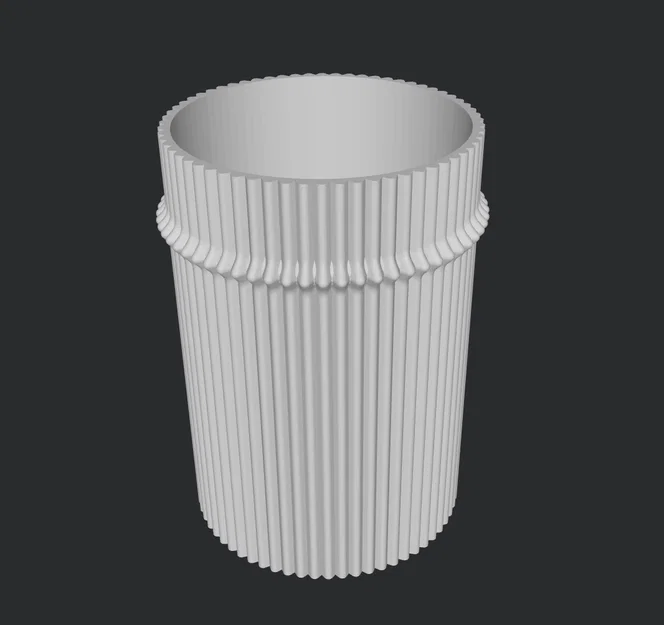 Mẫu thiết kế chậu thủy tinh trang trí cây cảnh 3D đẹp mắt - Image 1