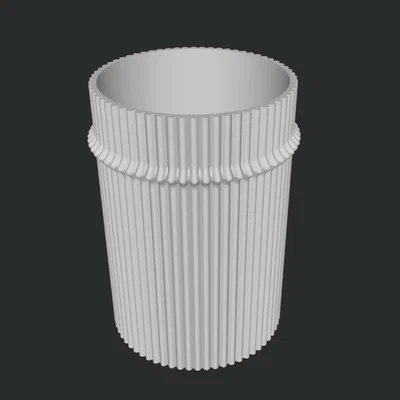 Mẫu thiết kế chậu thủy tinh trang trí cây cảnh 3D đẹp mắt