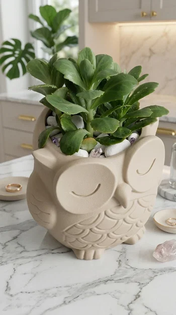 BÌNH HOA CÚ (OWL VASE) - Image 3