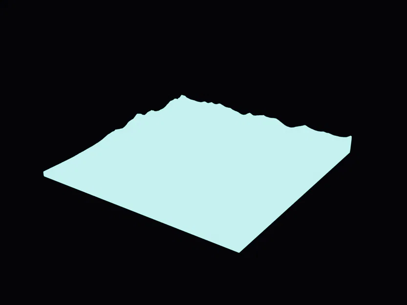 Mô hình địa hình 3D núi Kailash chi tiết tỷ lệ 1:120 000 - Image 5