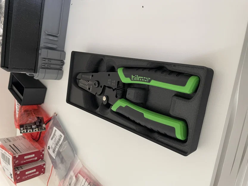 Khay Gridfinity cho kìm tuốt dây Hilmor - Image 1