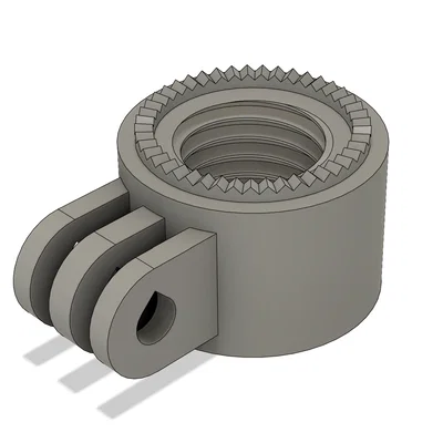 Ngàm chuyển GoPro cho giá đỡ bàn đa năng in 3D