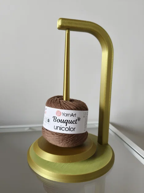 Giá đỡ cuộn len 3D tiện dụng cho người đan móc (Knitting Yarn Spool Holder) - Image 1