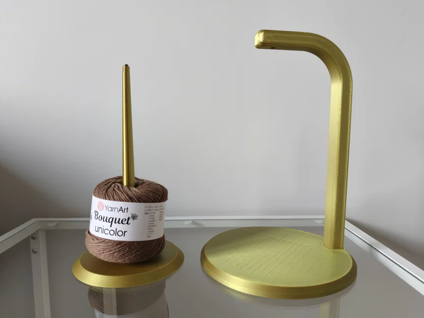 Giá đỡ cuộn len 3D tiện dụng cho người đan móc (Knitting Yarn Spool Holder) - Image 3