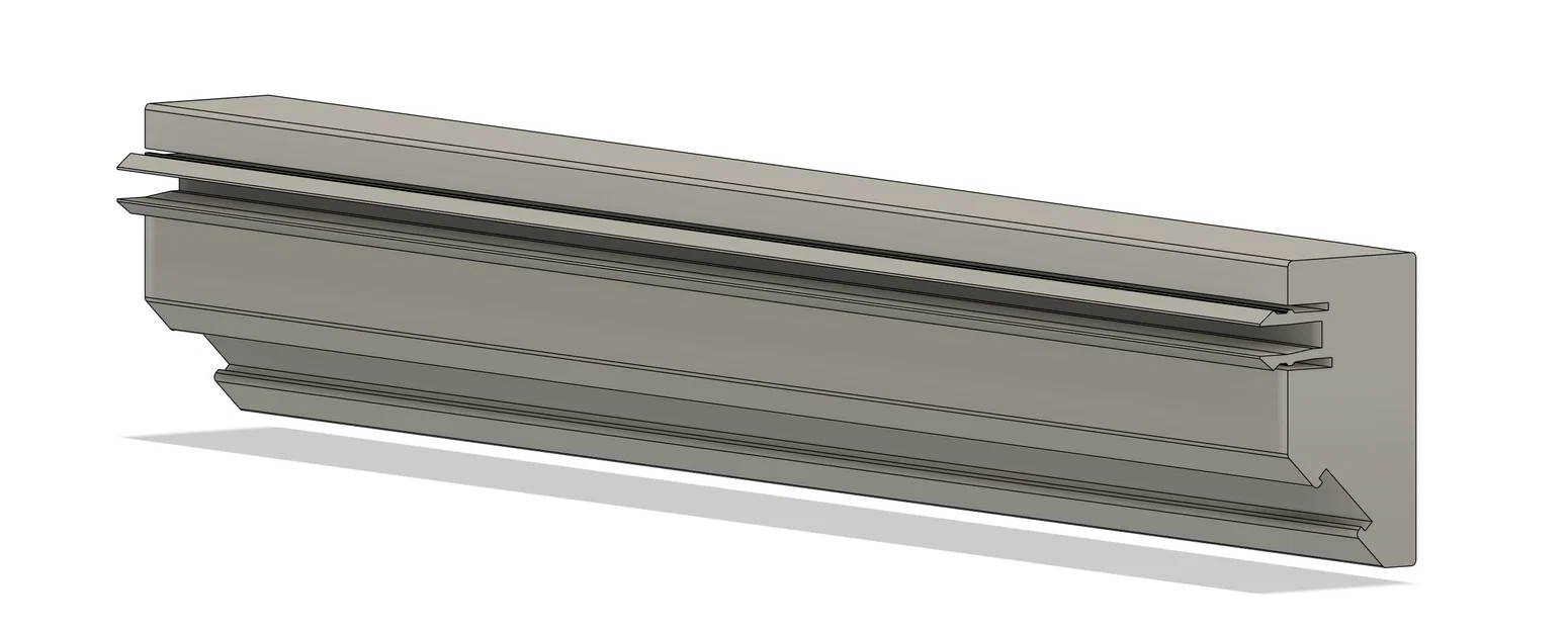 Ngàm kẹp 45 độ cho dải LED 10mm trên nhôm định hình 2020 - Image 3