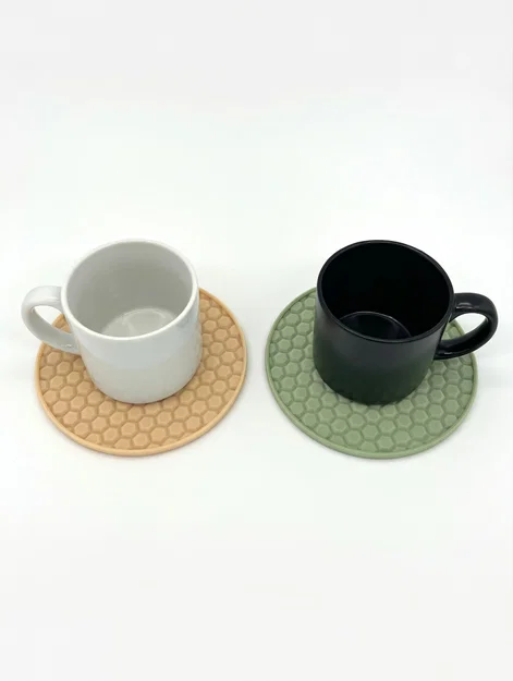Đế Lót Ly Hình Lục Giác (Hexagon Cup Coaster) - Image 6