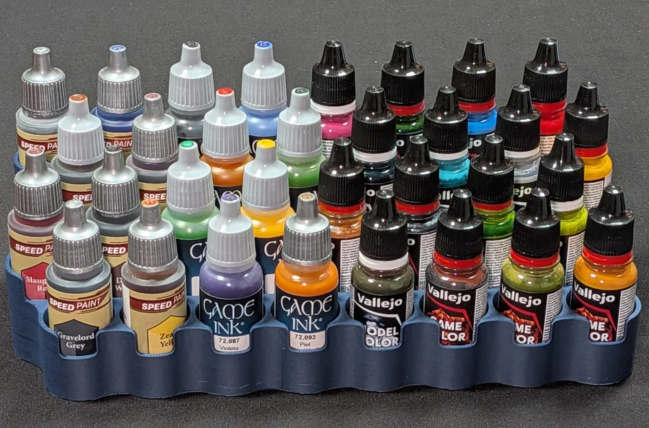 Giá đỡ lọ sơn (Paint bottle holder) - Image 2