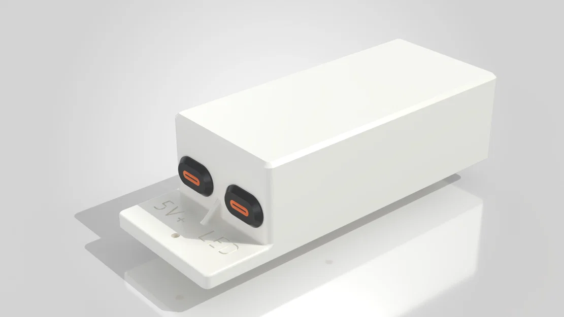 Vỏ hộp WLED cho Wemos D1 Mini - Image 1