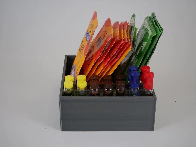 Khay đựng bột nở và ống hương liệu làm bánh cho nhà bếp - Image 4