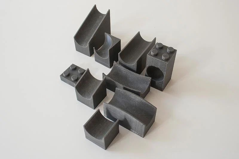 Bộ đồ chơi đường chạy bi - Gạch lắp ráp và các mảnh ghép tương thích - Image 1