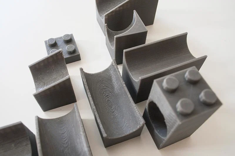 Bộ đồ chơi đường chạy bi - Gạch lắp ráp và các mảnh ghép tương thích - Image 3