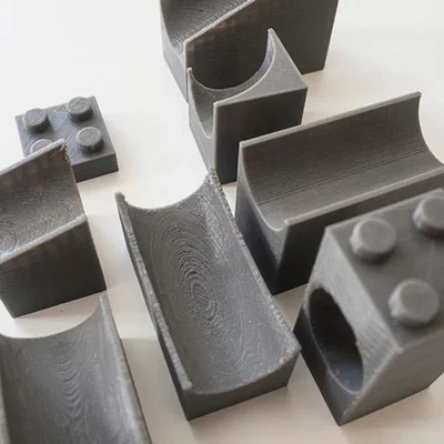 Bộ đồ chơi đường chạy bi - Gạch lắp ráp và các mảnh ghép tương thích