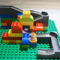 Bộ đồ chơi đường chạy bi - Gạch lắp ráp và các mảnh ghép tương thích - Thumbnail 6