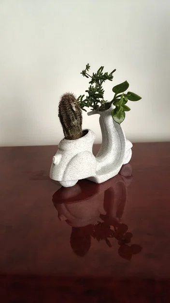 Mini Vespa Planter – Chậu cây in 3D phong cách Vespa - Image 8