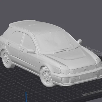 Mô hình 3D Subaru Impreza Wagon cho người đam mê xe