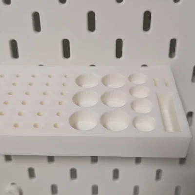 Khay đựng mũi mài DREMEL cho bảng treo Skadis Ikea