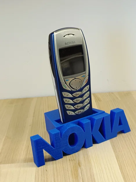 Đế để điện thoại Nokia phong cách retro in 3D độc đáo - Image 2