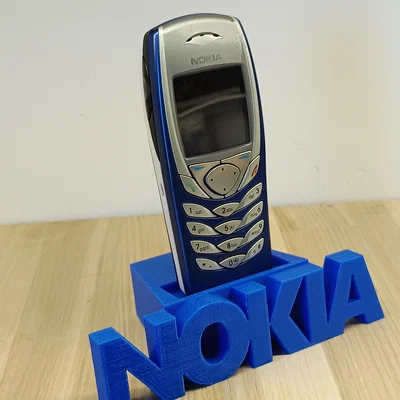Đế để điện thoại Nokia phong cách retro in 3D độc đáo