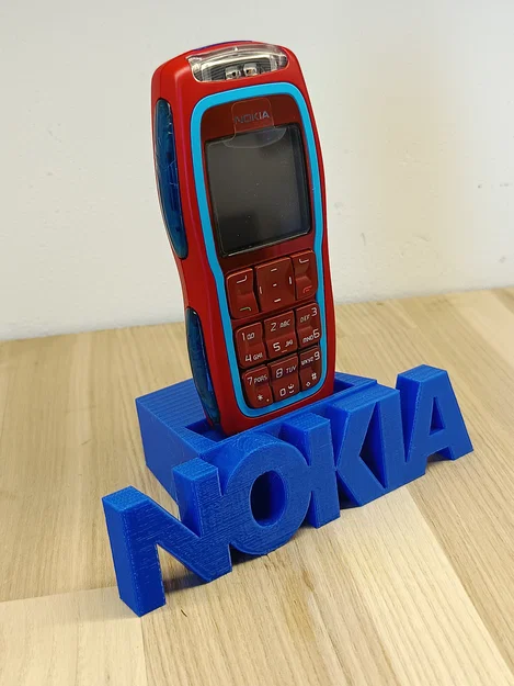 Đế để điện thoại Nokia phong cách retro in 3D độc đáo - Image 3