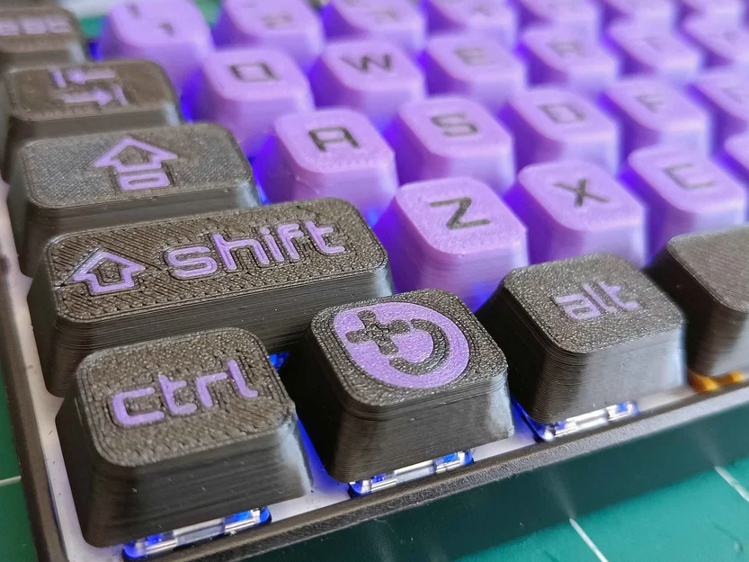 Keycap Bazzite 1.25u: Phím cơ cá nhân hóa tự in 3D siêu đẹp - Image 2