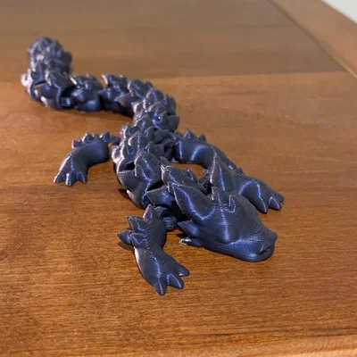 Spiky Flexi Dragon - Mẫu Rồng Gai Linh Hoạt Dễ In 3D