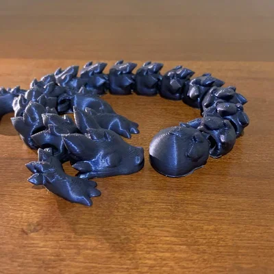 Spiky Flexi Dragon - Mẫu Rồng Gai Linh Hoạt Dễ In 3D