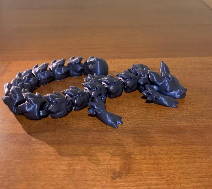 Spiky Flexi Dragon - Mẫu Rồng Gai Linh Hoạt Dễ In 3D - Image 3
