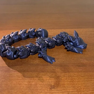 Spiky Flexi Dragon - Mẫu Rồng Gai Linh Hoạt Dễ In 3D
