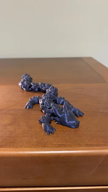Spiky Flexi Dragon - Mẫu Rồng Gai Linh Hoạt Dễ In 3D - Image 4