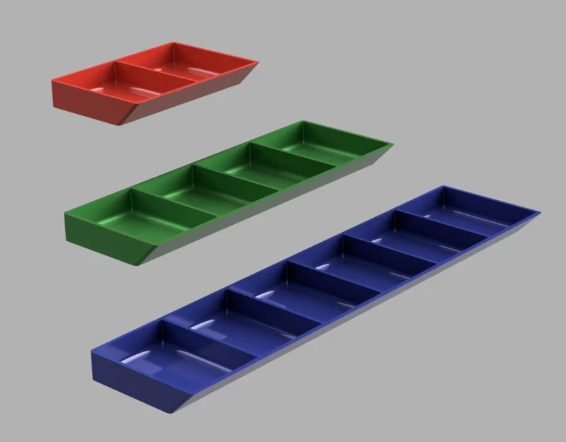 Khay đựng linh kiện nhỏ "ngon, bổ, rẻ" (phiên bản 2, 4 và 6 ngăn) - Image 2