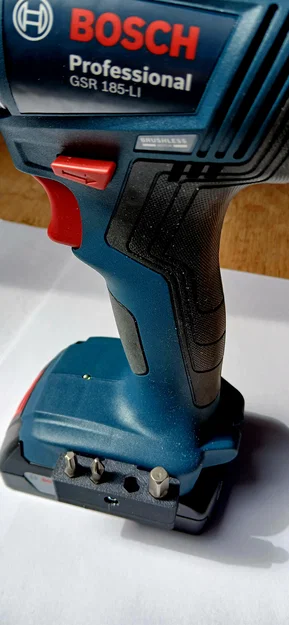 Khay gắn mũi vít thông minh cho máy khoan Bosch GSR 185-LI - Image 1