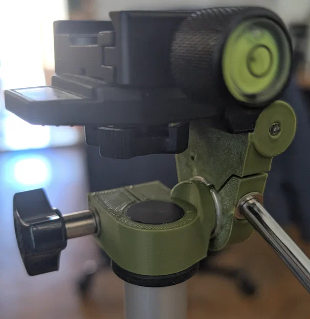 Linh kiện in 3D thay thế đầu chân máy ảnh Slik Stativ 500 G - Image 1