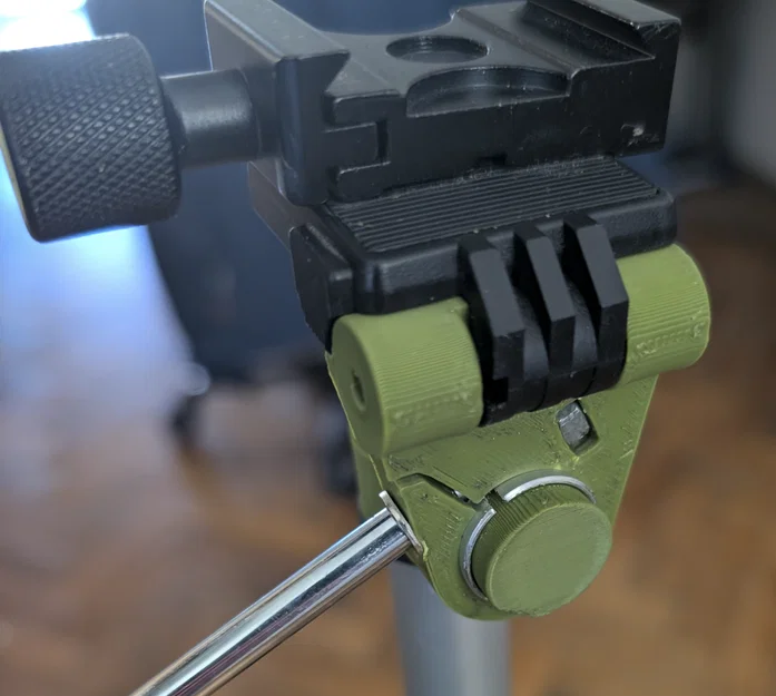 Linh kiện in 3D thay thế đầu chân máy ảnh Slik Stativ 500 G - Image 3