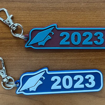 Móc khóa tốt nghiệp 2023 - Món quà lưu niệm in 3D ý nghĩa