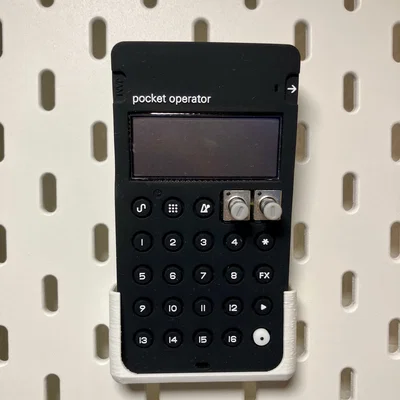 Giá treo 3D cho Teenage Engineering Pocket Operator (IKEA SKÅDIS)