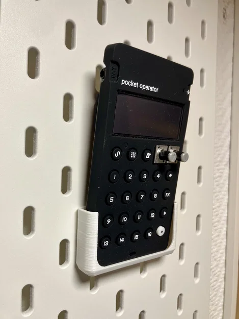 Giá treo 3D cho Teenage Engineering Pocket Operator (IKEA SKÅDIS) - Image 2