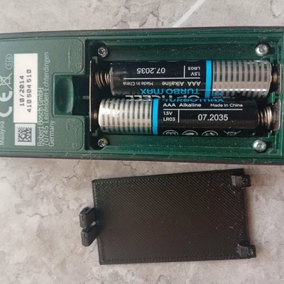 Nắp đậy ngăn pin thay thế cho máy đo Bosch PLR15 (In 3D)
