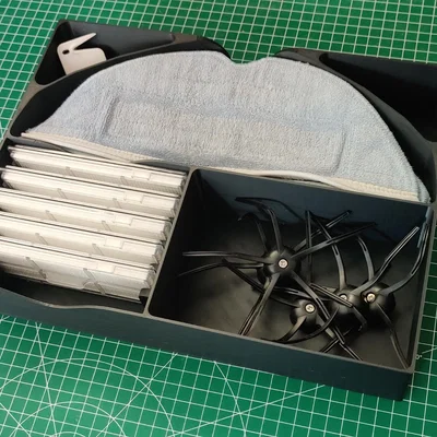 Khay 3D Sắp Xếp Phụ Kiện Cho Roborock S7 Gọn Gàng