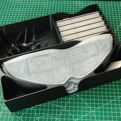 Khay 3D Sắp Xếp Phụ Kiện Cho Roborock S7 Gọn Gàng